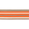 Sangle de sac fluo [ 40 mm ] – orange néon/beige,  thumbnail number 3