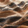 Jersey à rayures floues scintillantes – marron/noir,  thumbnail number 3