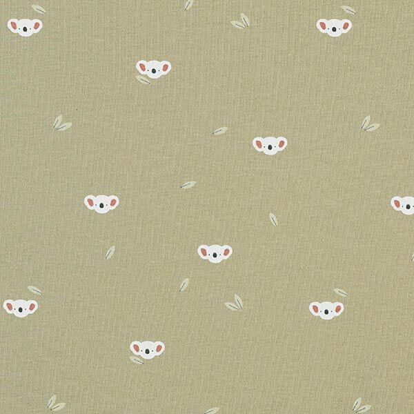 Jersey coton Têtes de koala – pistache,  image number 1