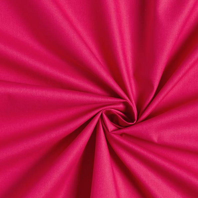 Popeline coton Uni – rose vif,  image number 1
