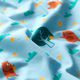 Jersey coton abeille et ours | PETIT CITRON – bleu clair,  thumbnail number 2