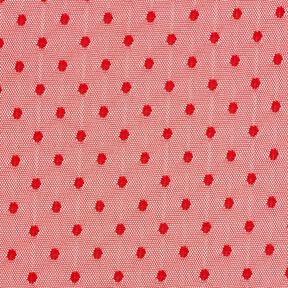 Softmesh Pois – rouge | Reste 50cm, 