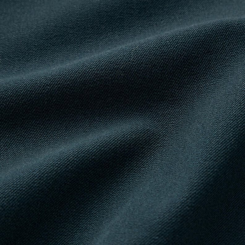 Stretch moyen uni pour pantalon – bleu nuit,  image number 2