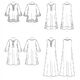 Tunique|Robe , McCalls 7408 | 42 - 52,  thumbnail number 8