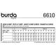 Veste / T-Shirt, Burda 6610,  thumbnail number 7