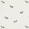 Jersey coton Teckels heureux – ivoire,  thumbnail number 1
