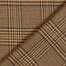 Tissu viscose Prince-de-galles – caramel/noir,  thumbnail number 5