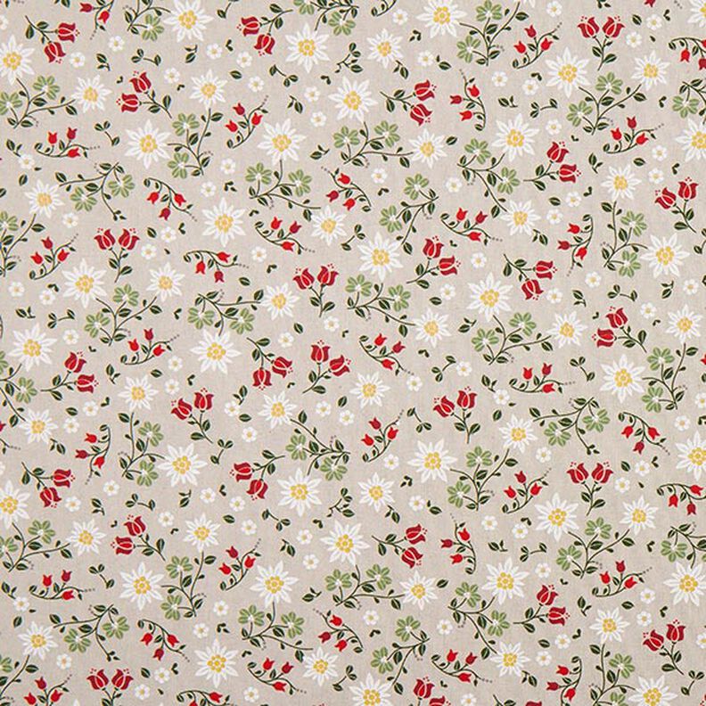Tissu de décoration Semi-panama edelweiss – nature,  image number 1
