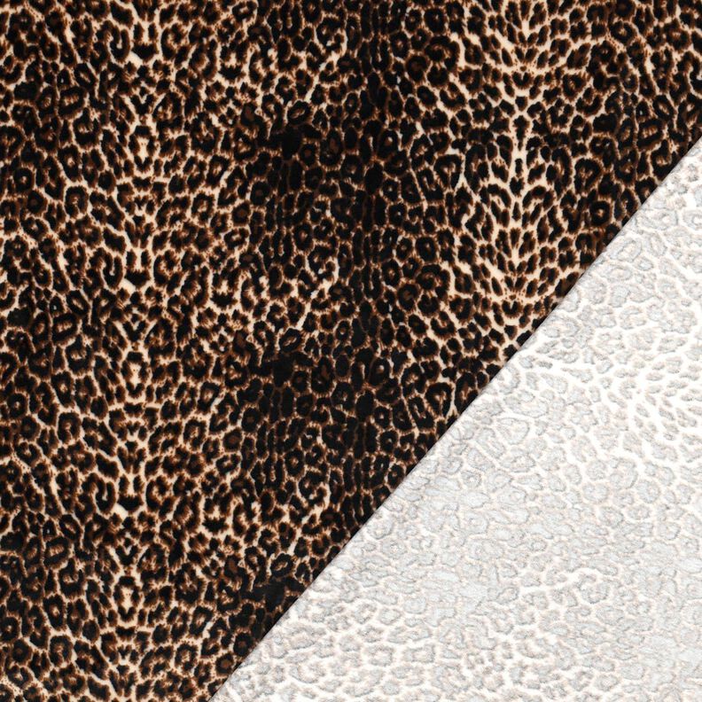 Tissu Nicki Motif léopard imprimé – crème/noir,  image number 4