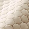 Tissu de revêtement velours matelassé nid d'abeille – sable,  thumbnail number 2