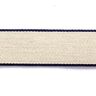 Sangle  [ 3,5 cm ] – bleu marine/beige,  thumbnail number 1