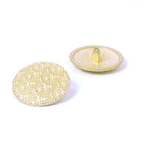 Bouton en métal or métalliqueient – or métallique, 