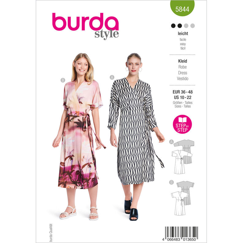 Robe | Burda 5844 | 36-48,  image number 1