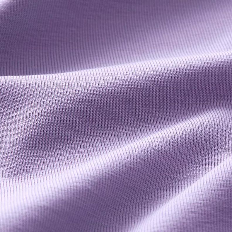 Jersey coton Medium uni – mauve,  image number 4