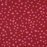 Sweat d’été Cœurs | Poppy Fabrics – rouge foncé/rose vif,  thumbnail number 1
