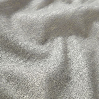 Jersey de lin chiné scintillant – gris éléphant/argent, 