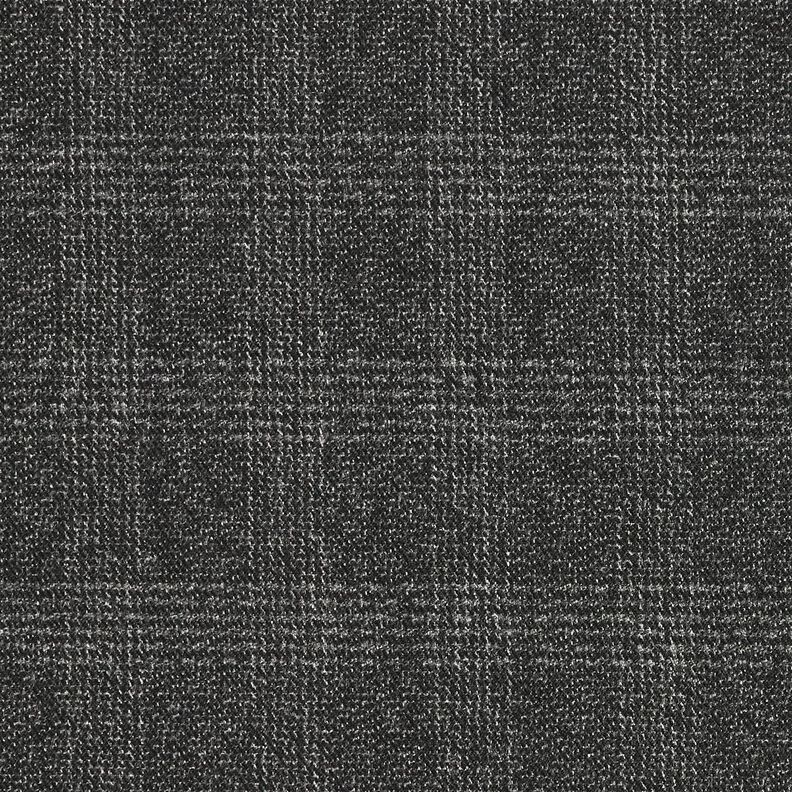 Mélange viscose Prince-de-galles – anthracite,  image number 1