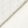 Batiste de coton Dentelle brodée Petite fleur – écru,  thumbnail number 4