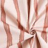 Tissu de décoration Semi-panama Rayures ondulées – rouge/rosé,  thumbnail number 3