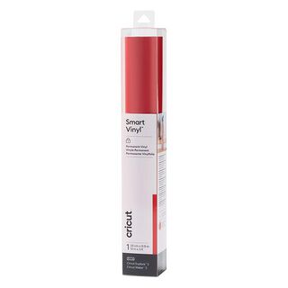 Film vinyle permanent Cricut Smart pour Cricut Explore 3 et Cricut Maker 3 [ 33 x 91 cm ] – rouge, 
