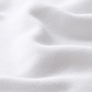 Tissu maille – blanc, 