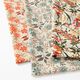 Tissu de décoration Semi-panama florale – abricot/nature,  thumbnail number 5