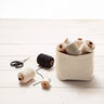 Tissu en coton Cretonne Uni – noix de cajou,  thumbnail number 7