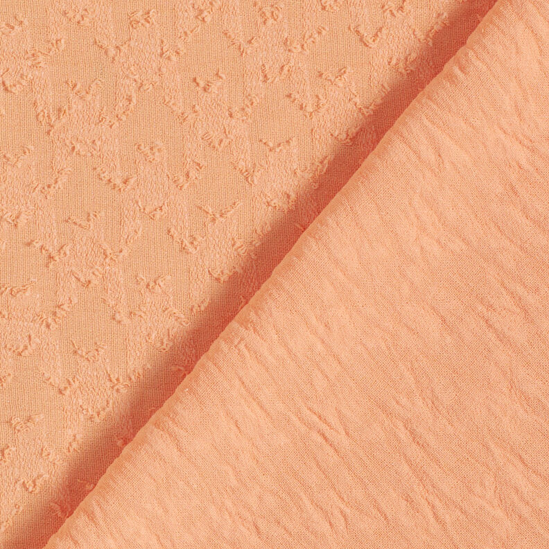 Jacquard dobby Pied-de-poule – abricot,  image number 6
