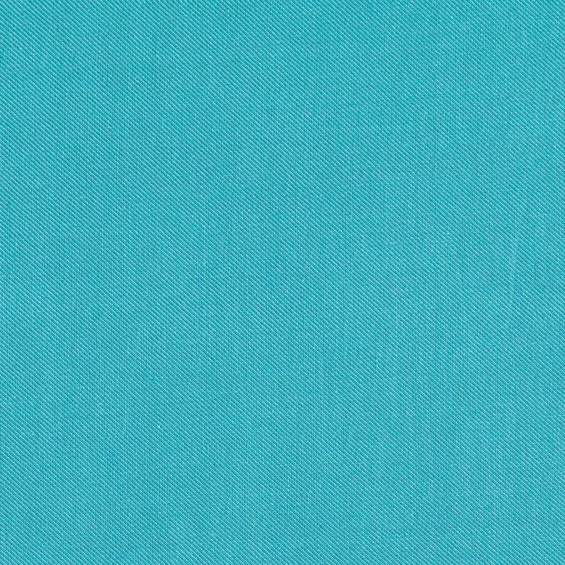 Tissu pour chemisier coton et viscose mélangés uni – turquoise,  image number 4