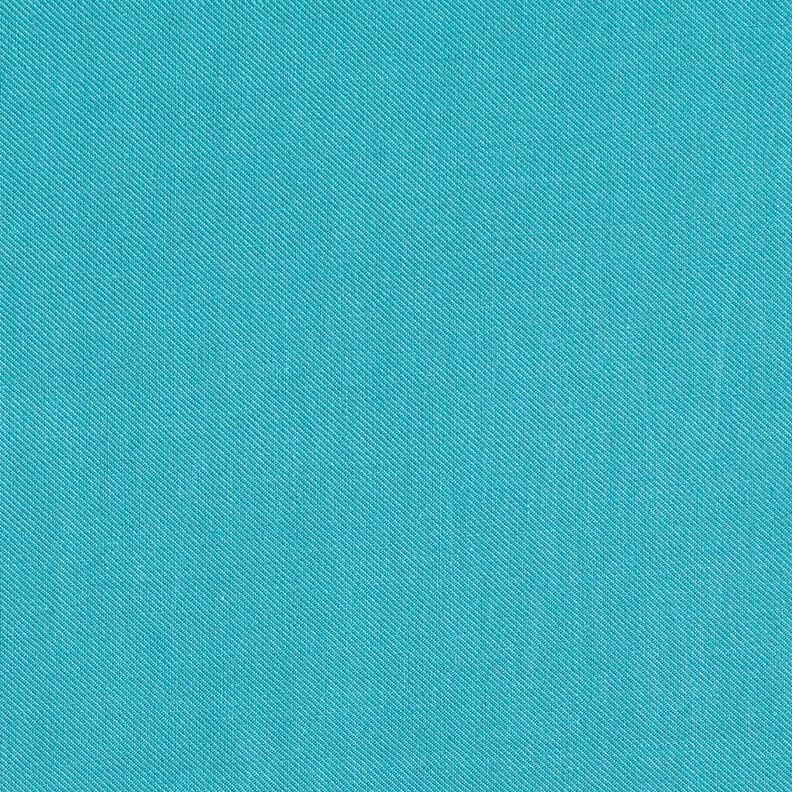 Tissu pour chemisier coton et viscose mélangés uni – turquoise,  image number 4