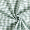 Tissu en coton Vichy à carreaux 0,5 cm – sauge/blanc,  thumbnail number 3