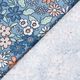 Jersey coton Prairie fleurie | by Poppy – bleu pigeon,  thumbnail number 4