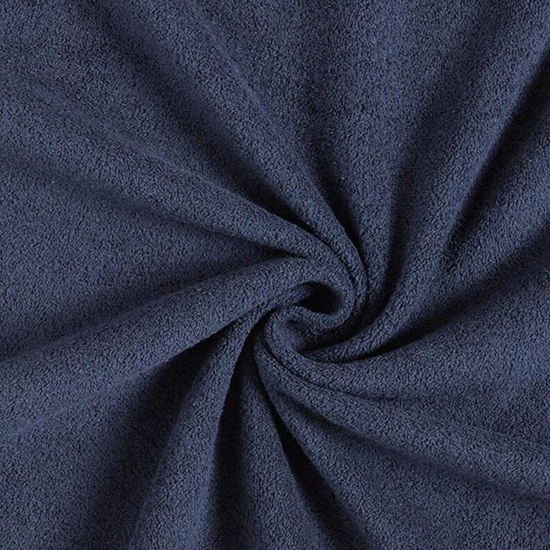 Coton Sweat Polaire éponge – bleu marine, image number 1