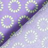 Coton enduit Cercles colorés – lavande/vert tendre,  thumbnail number 4