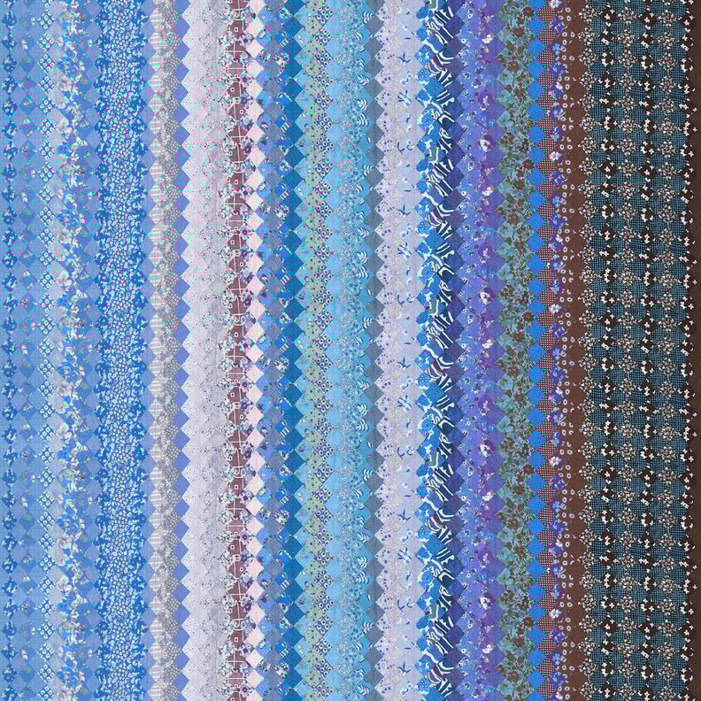 GOTS Batiste de coton Mélange de motifs avec dégradé de couleurs | TCC x LOOKS by Wolfgang Joop –,  image number 1