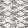 Tricot bouclé à chevron – noir/blanc,  thumbnail number 1