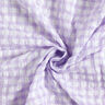 Seersucker à gros carreaux vichy – blanc/lilas pastel,  thumbnail number 3