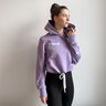 Molleton coton léger uni – mauve,  thumbnail number 12