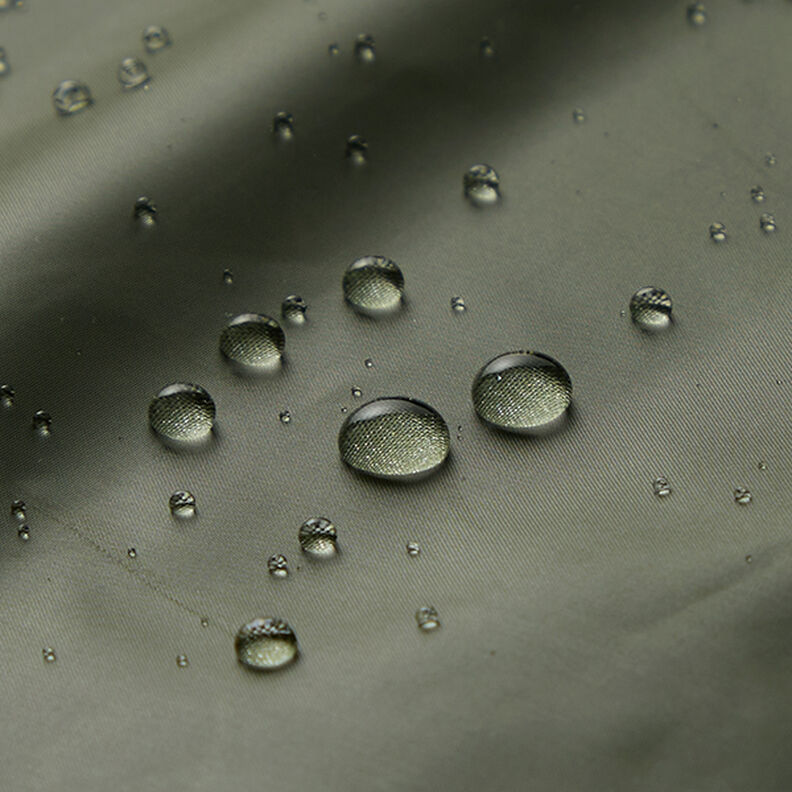 Tissu pour veste hydrofuge ultra léger – olive,  image number 5