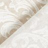 Tissu de décoration Canvas Ornements – nature/blanc,  thumbnail number 4