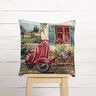 panneau décoratif Gobelin Vespa – carmin/beige clair,  thumbnail number 6