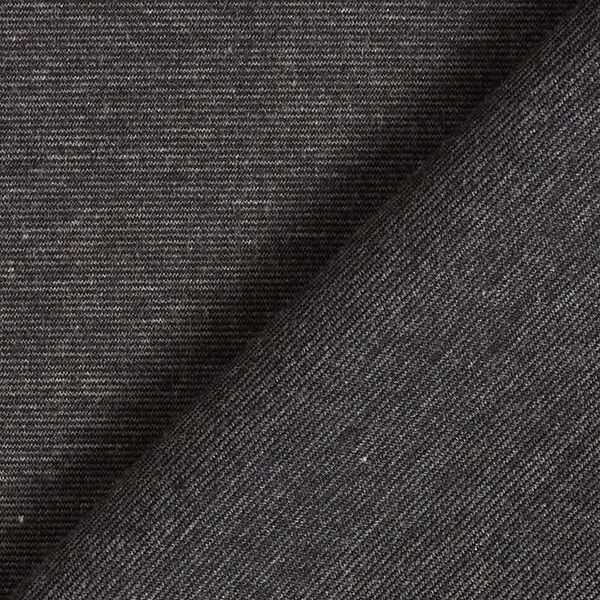 Jersey romanite chiné – anthracite,  image number 3
