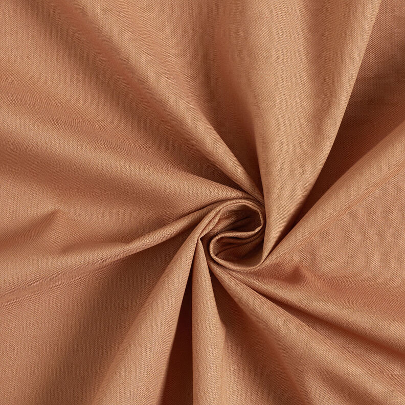 Tissu en coton Cretonne Uni – cannelle,  image number 1