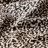 Tissu d’ameublement Jacquard Motif léopard abstrait, grand – noir/sable,  thumbnail number 2