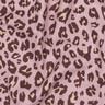 Mélange viscose lin Imprimé léopard | Poppy Fabrics – vieux rose clair/aubergine,  thumbnail number 2