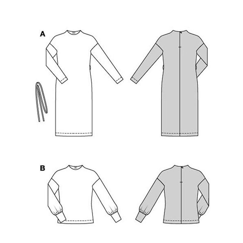 Robe / Shirt | Burda 5859 | 34-44,  image number 8