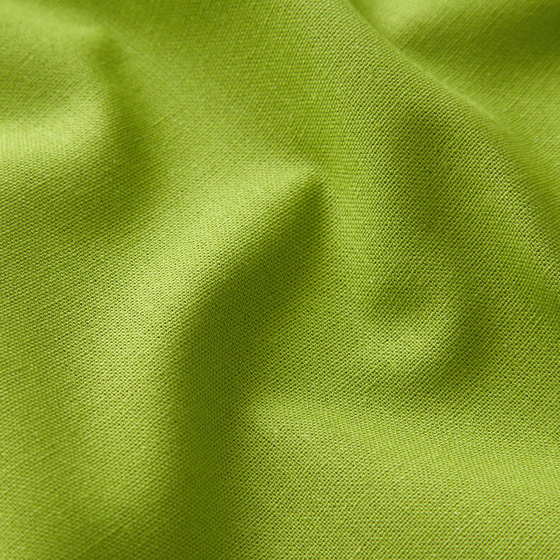Tissu en coton Cretonne Uni – vert pomme,  image number 2
