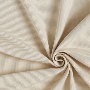 Jersey côtelé côtes 2-1-1-1 fines – nature, 