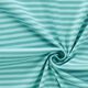 Jersey coton Rayures étroites – menthe/bleu clair,  thumbnail number 3