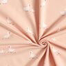 Jersey coton Oies et fleurs – rosé,  thumbnail number 3